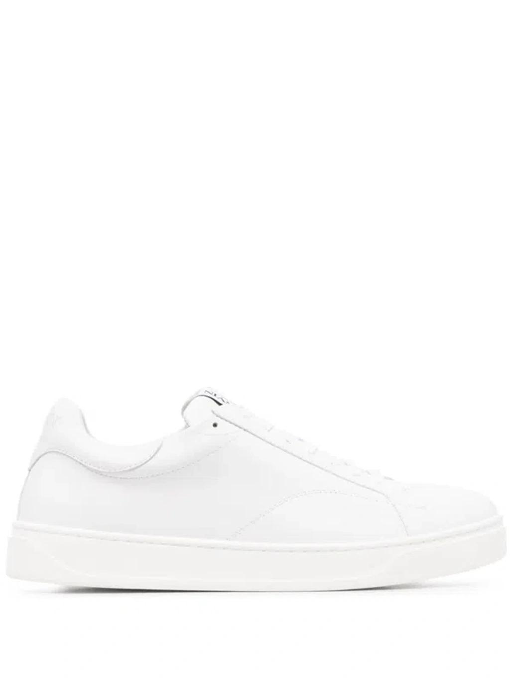 LANVIN Ddb0 Sneakers In White Leather Product Image