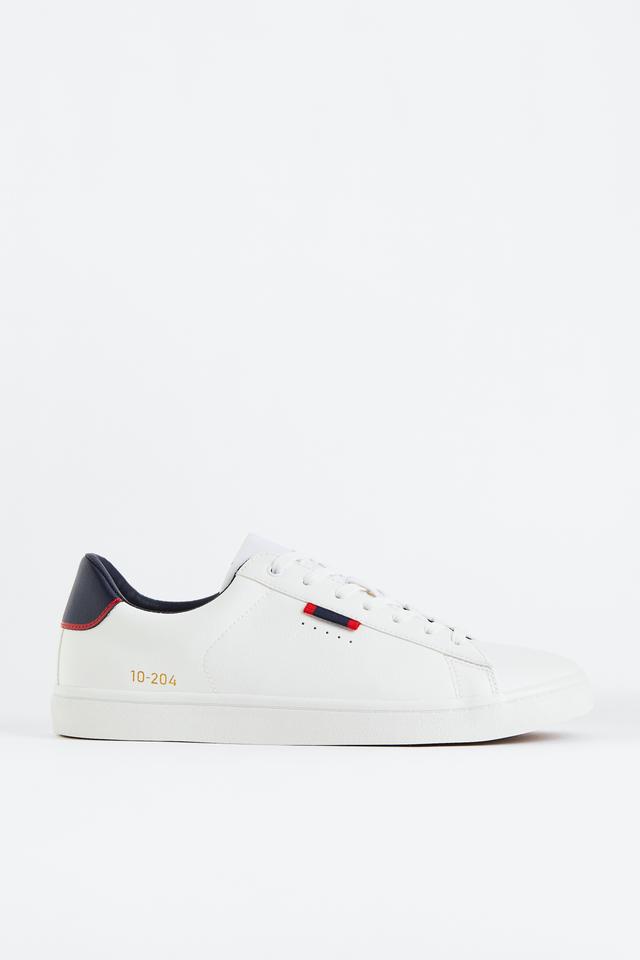 Faux Leather Sneakers Product Image