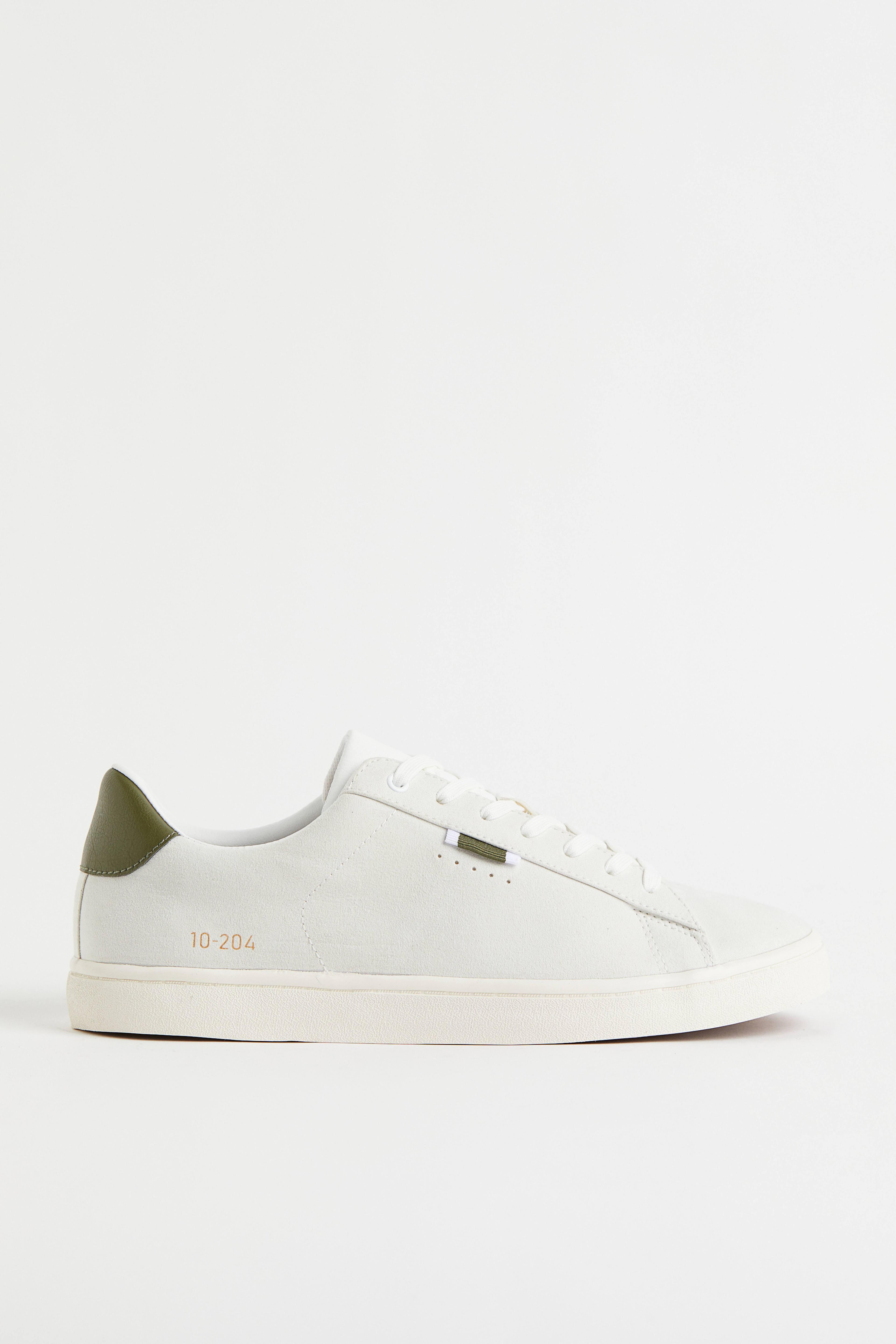 Faux Leather Sneakers Product Image