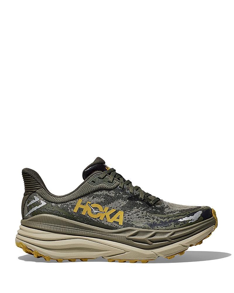 Hoka Men's Stinson 7 (Castlerock/Cabernet) Men's Shoes Product Image