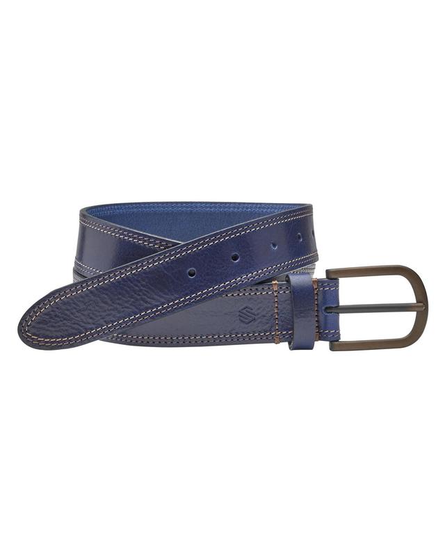 Johnston & Murphy Mens Double Contrast Stitched Belt Product Image