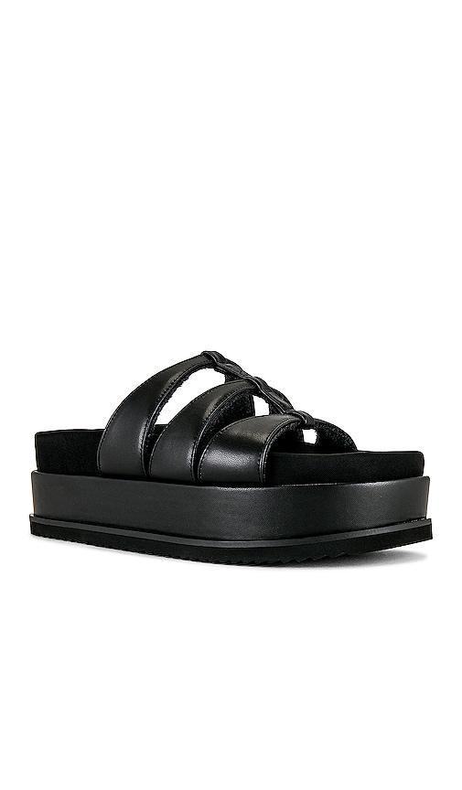 R0AM Demi Sandal in Black. - size 39 (also in 36, 37, 38, 40, 41) Product Image