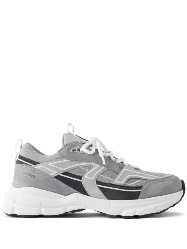 AXEL ARIGATO Marathon R-trail Chunky Sneakers In Grau Product Image