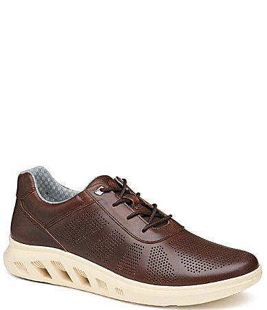 Johnston  Murphy Mens Activate U-Throat Perforated Leather Sneakers Product Image