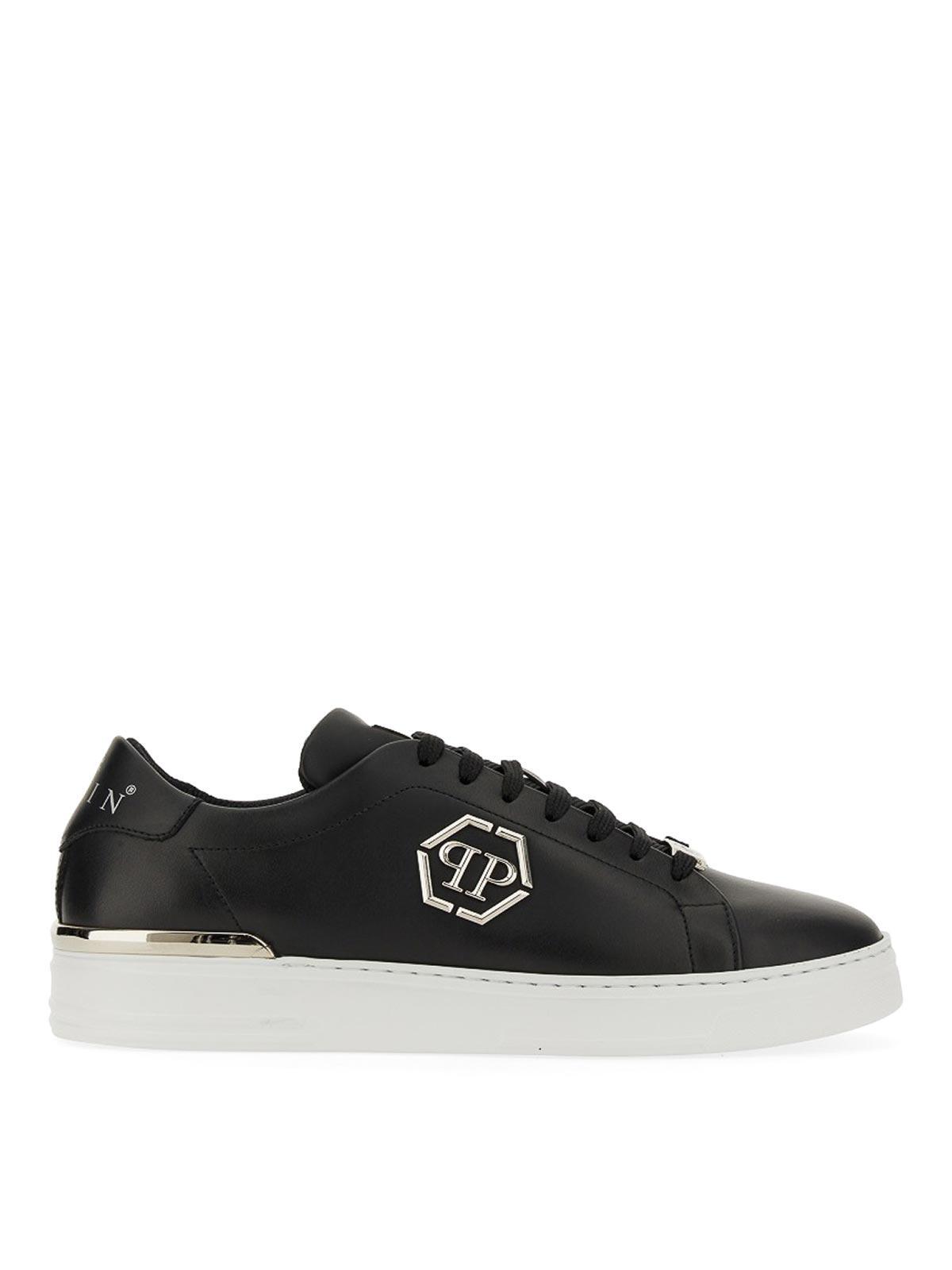 Sneaker With Logo In Black Product Image