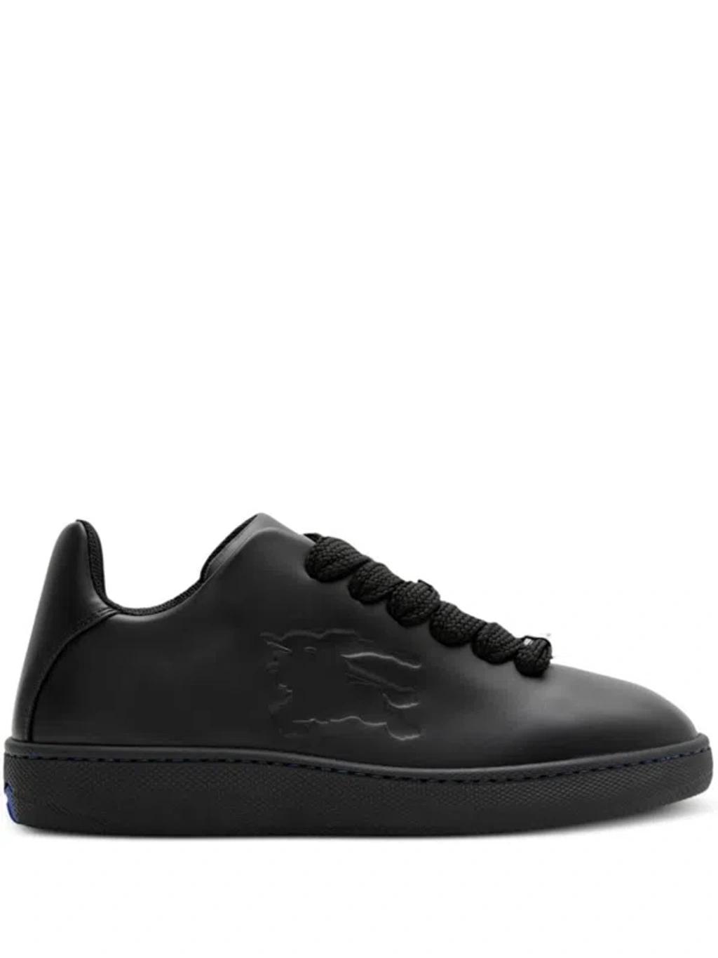 Smooth Calfskin Sneakers In Black Product Image