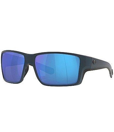 Costa Del Mar 63mm Mirrored Polarized Oversize Square Sunglasses Product Image