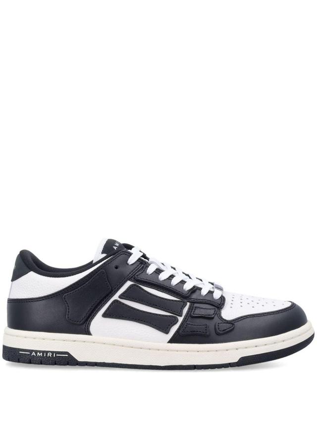 AMIRI Skel Top Low Sneakers In Black Product Image