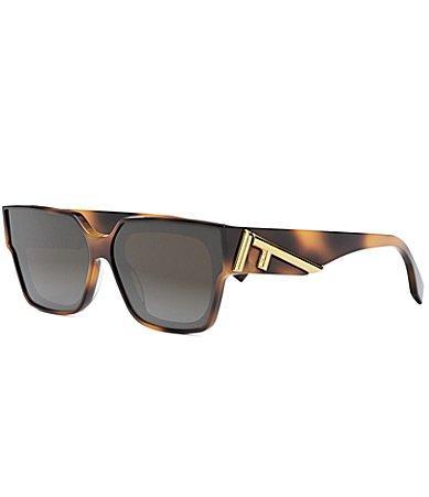 The Fendi First Rectangular Sunglasses Product Image