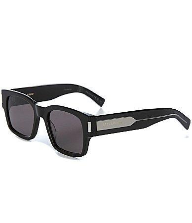 Saint Laurent Mens SL 617 New Wave 53mm Square Sunglasses Product Image