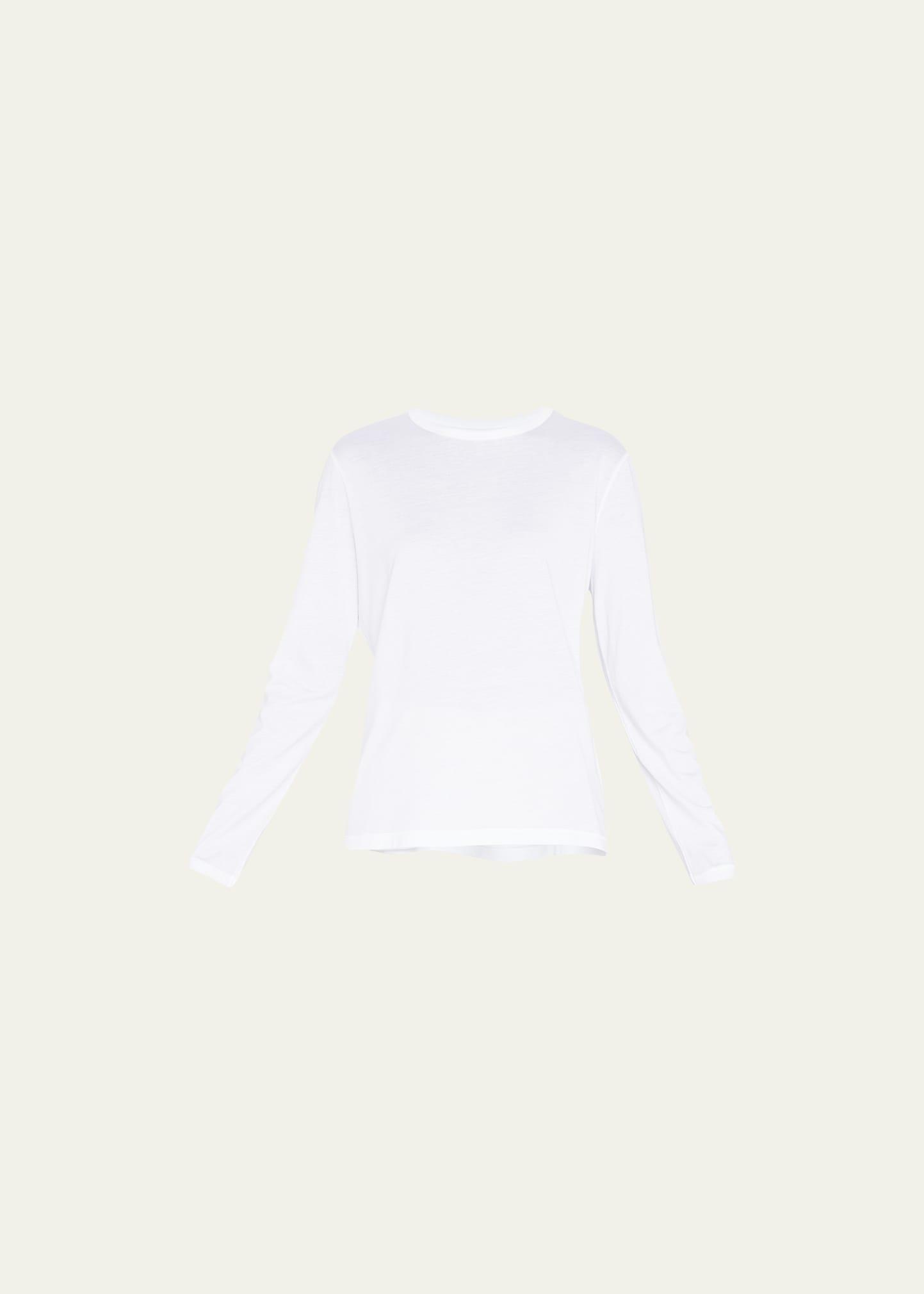 Lyocell Cotton Crewneck Tee Product Image