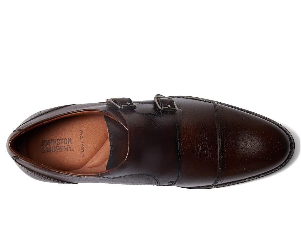 Johnston  Murphy Mens Hawthorn Cap Toe Tumbled Leather Oxfords Product Image