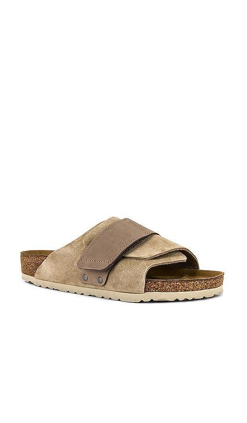 Birkenstock Mens Kyoto Nubuck Suede Leather Slide Sandals from Finish Line Product Image