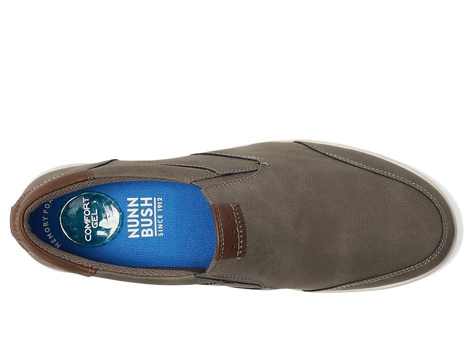 Nunn Bush City Walk Mens Slip-On Shoes Grey Product Image