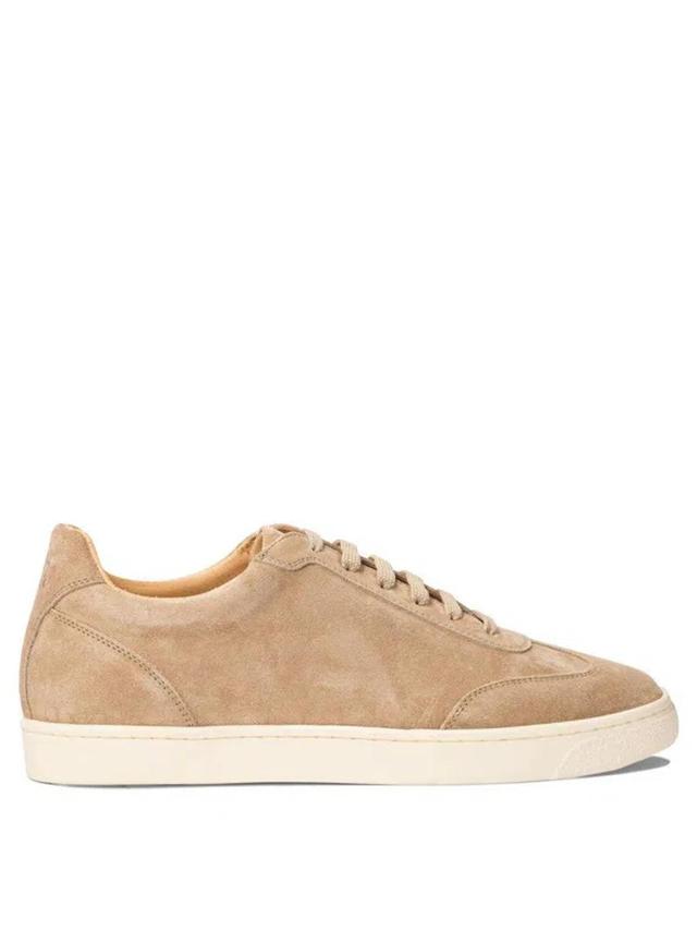 BRUNELLO CUCINELLI Sneakers In Beige Product Image