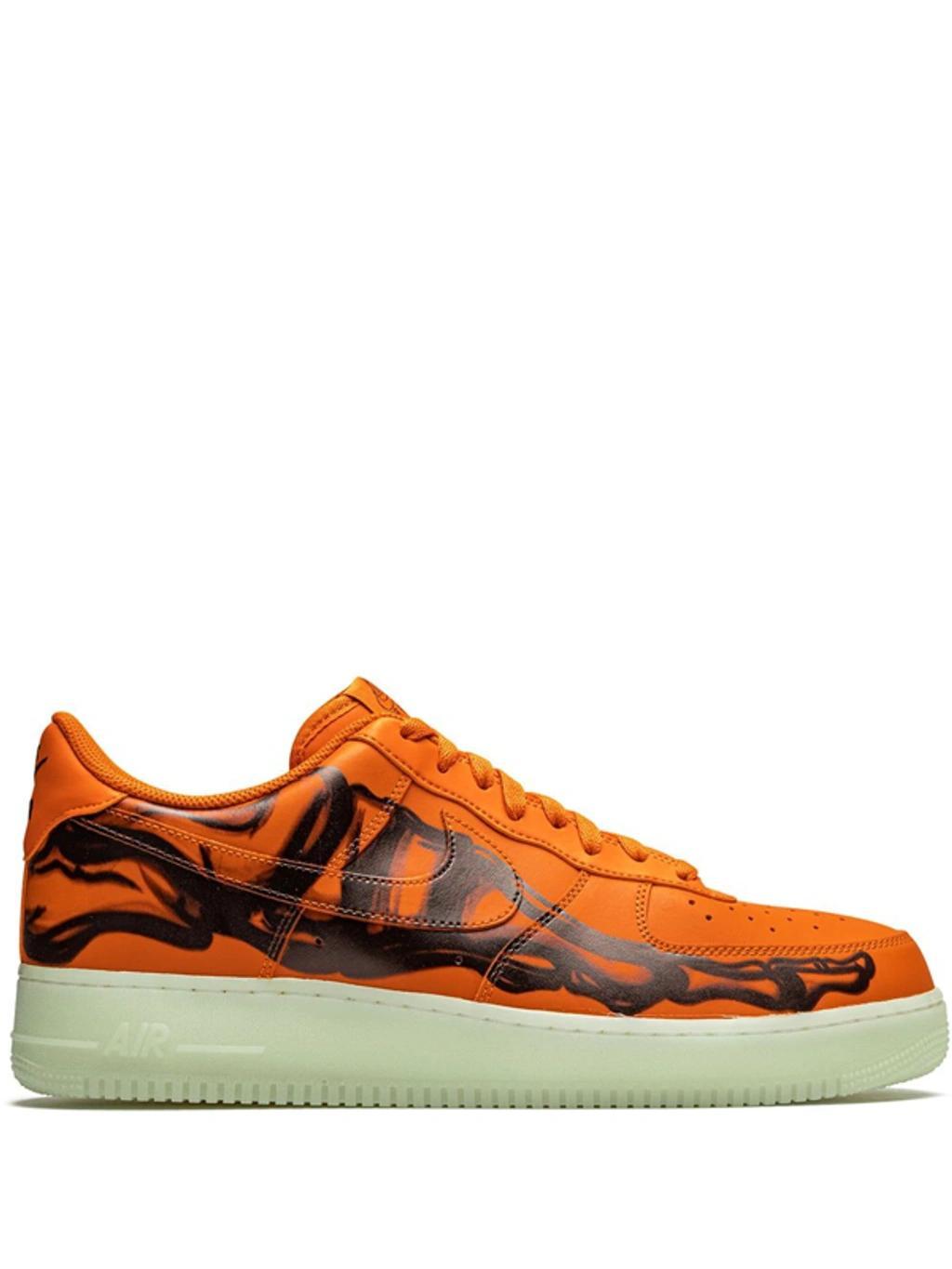 Air Force 1 Low "orange Skeleton" Sneakers Product Image