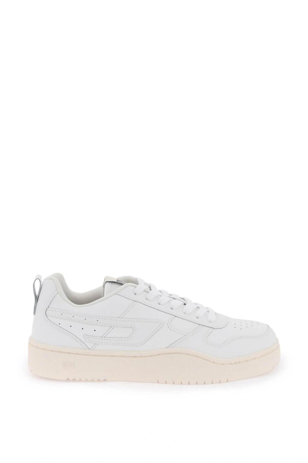 Ukiyo Low Top Leather Sneakers In White Product Image