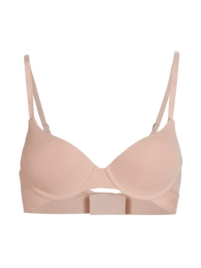 Womens Beauty Cotton Demi Underwire Bra Product Image