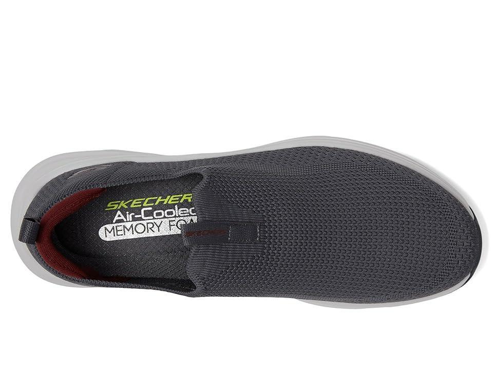 SKECHERS Vapor Foam Covert (Charcoal/Red) Men's Shoes Product Image