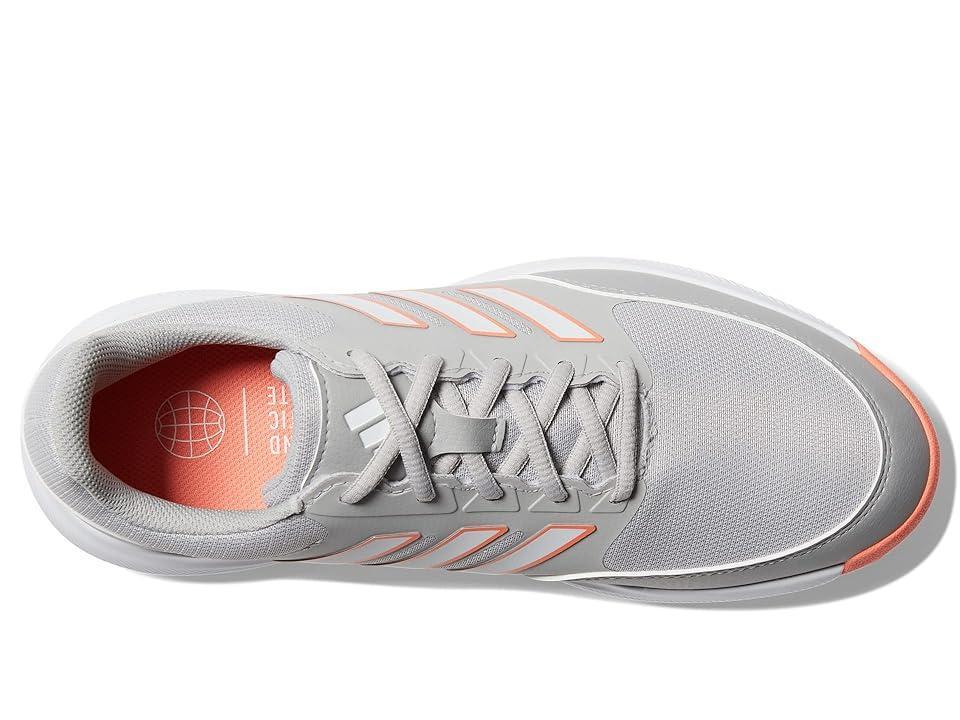 adidas Golf Tech Response 3.0 Golf Shoes (Grey Two/Footwear White/Coral Fusion) Women's Shoes Product Image