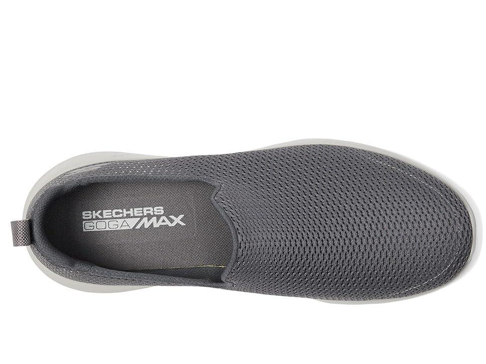 SKECHERS Performance Go Walk Max (Charcoal) Men's Slip on Shoes Product Image