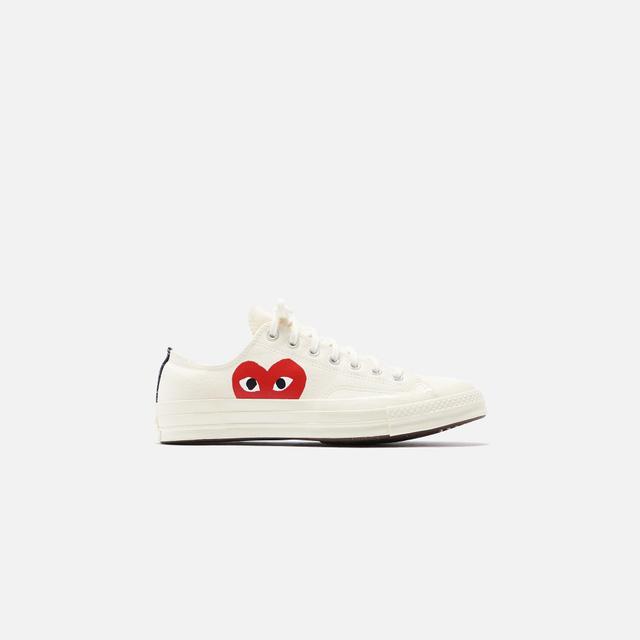 Converse x Comme des Garçons CDG Play Chuck Taylor Low - Beige Male Product Image