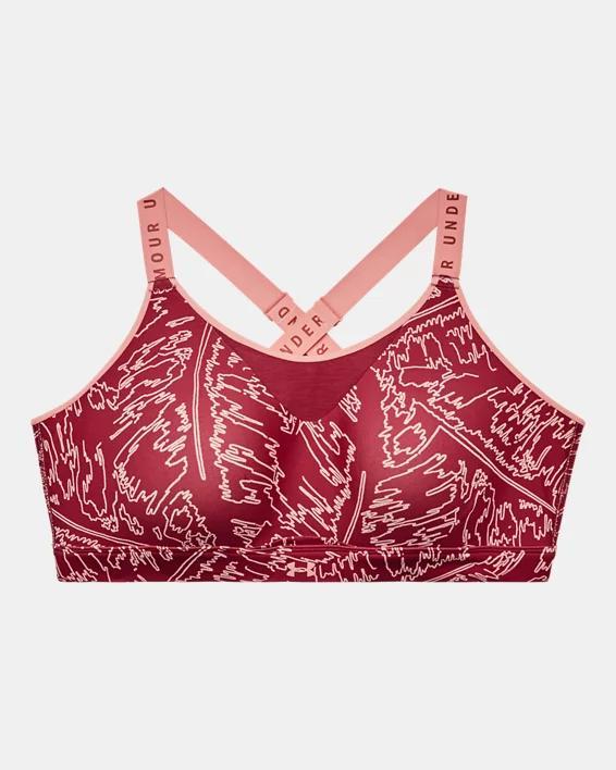 Womens UA Infinity High Printed Sports Bra Product Image