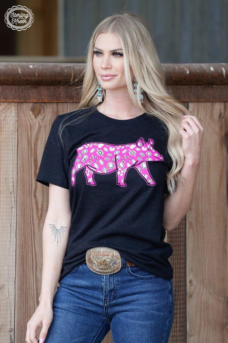 Concho Pig Tee Product Image