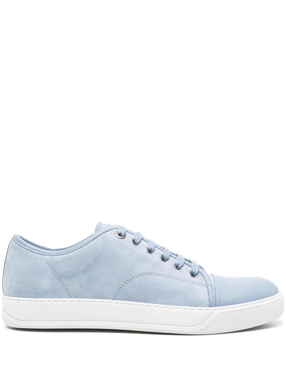 LANVIN Dbb1 Suede Sneakers In Cornflower Product Image