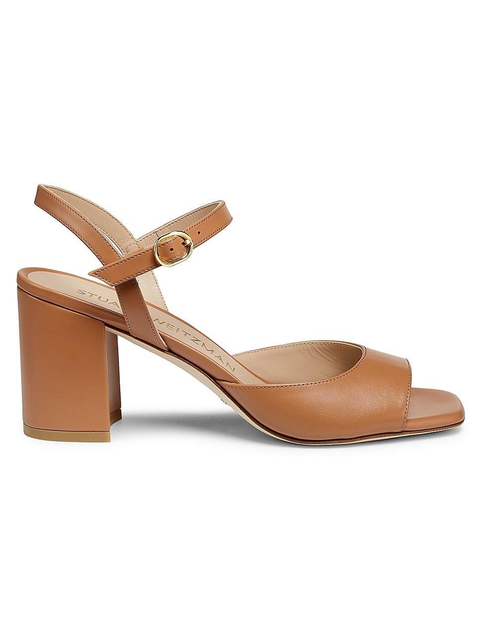 Womens Tia 75MM Leather Sandals Product Image