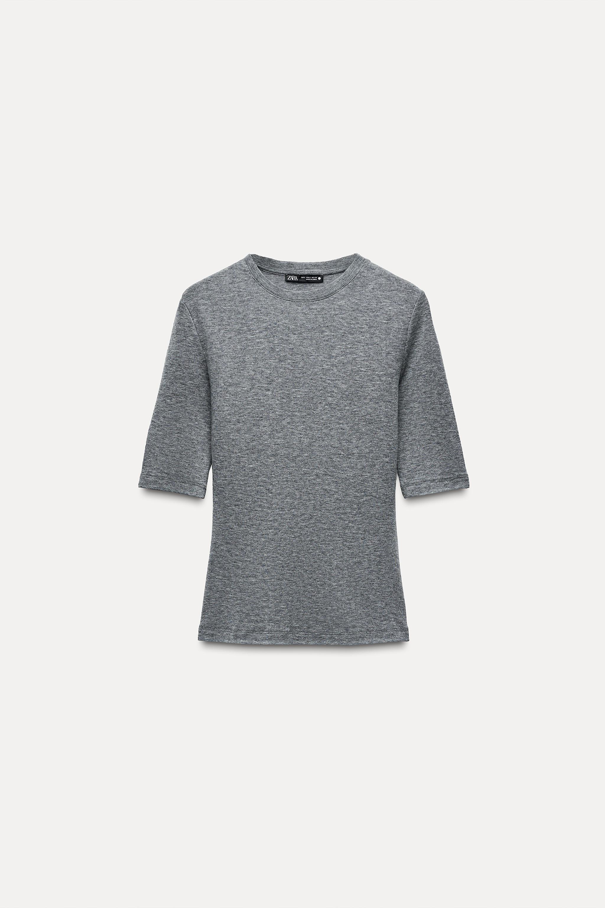 SOFT 100% WOOL T-SHIRT Product Image