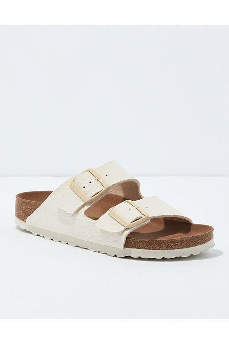 Birkenstock Womens Arizona Vegan Sandal Womens Cream 41 (US 10) Product Image