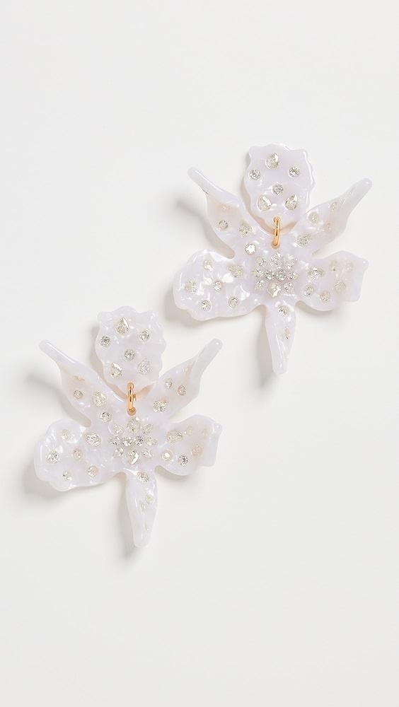 Lele Sadoughi Small Paper Lily Earrings | Shopbop Product Image