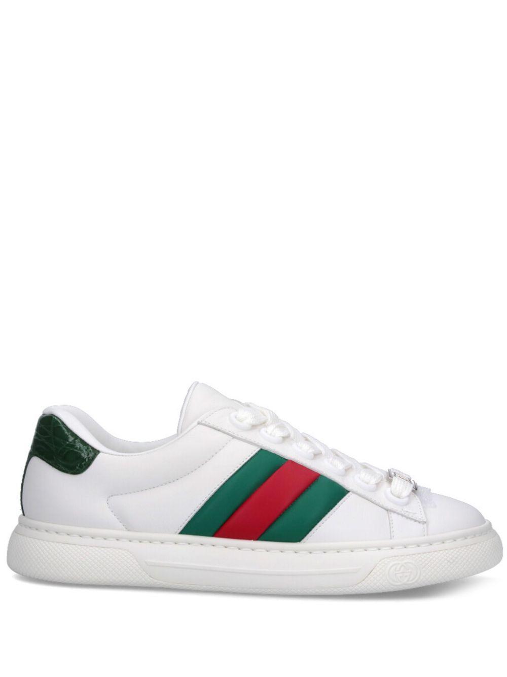 GUCCI Ace Sneakers In White Product Image