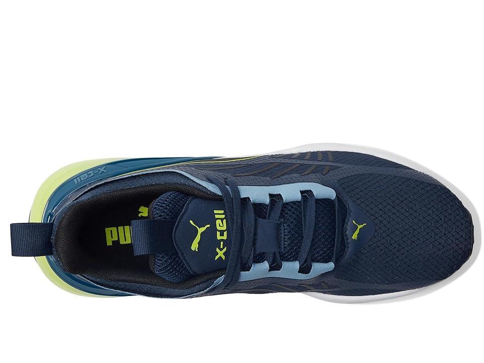 PUMA X-Cell Action (Club Navy/Lime Pow/PUMA Black) Men's Shoes Product Image