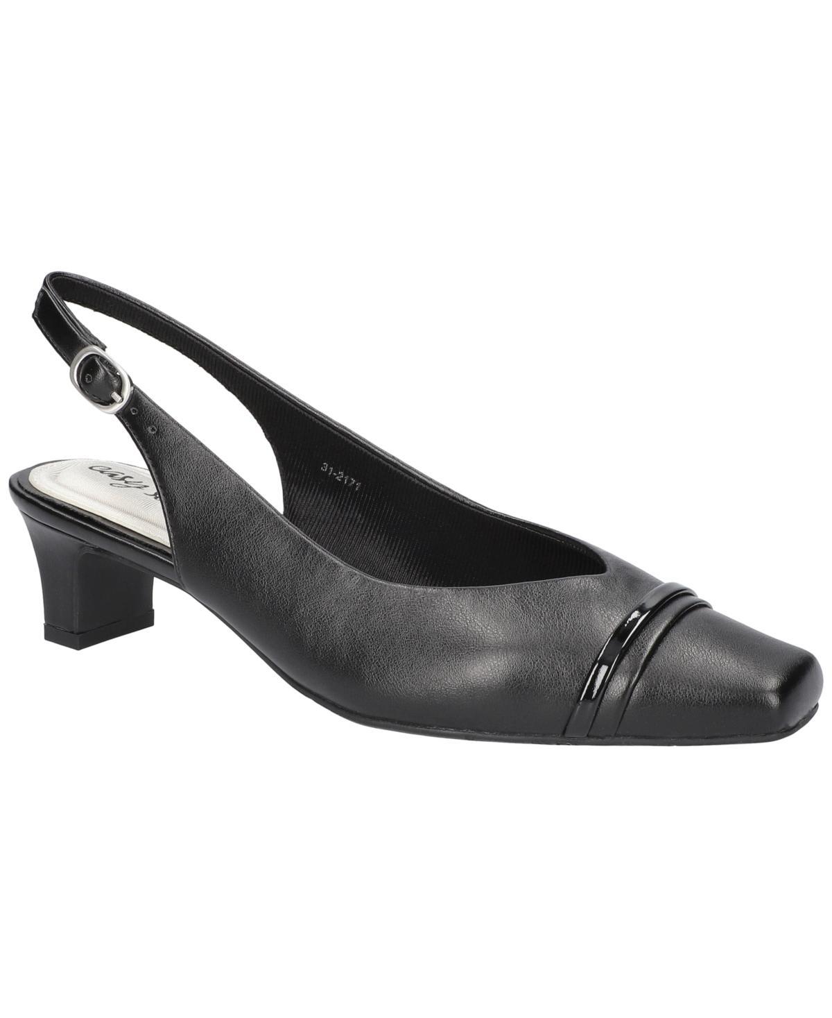 Easy Street Womens Sayo Buckle Slingback Pumps Product Image