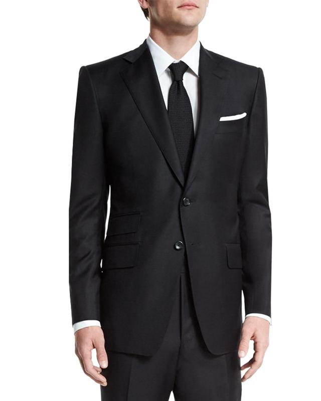 Mens OConnor Base Trim Two-Piece 130s Wool Master Twill Suit Product Image