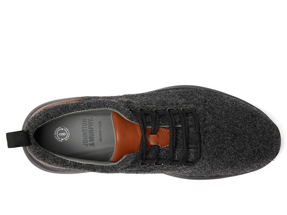 Johnston & Murphy Amherst Wool (Dark Wool) Men's Shoes Product Image