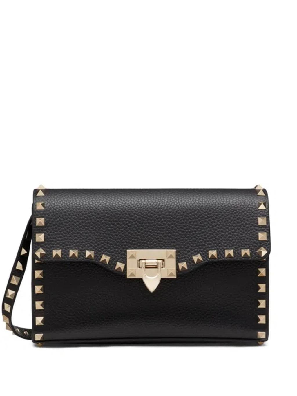 VALENTINO GARAVANI Rockstud Small Leahter Shoulder Bag Product Image