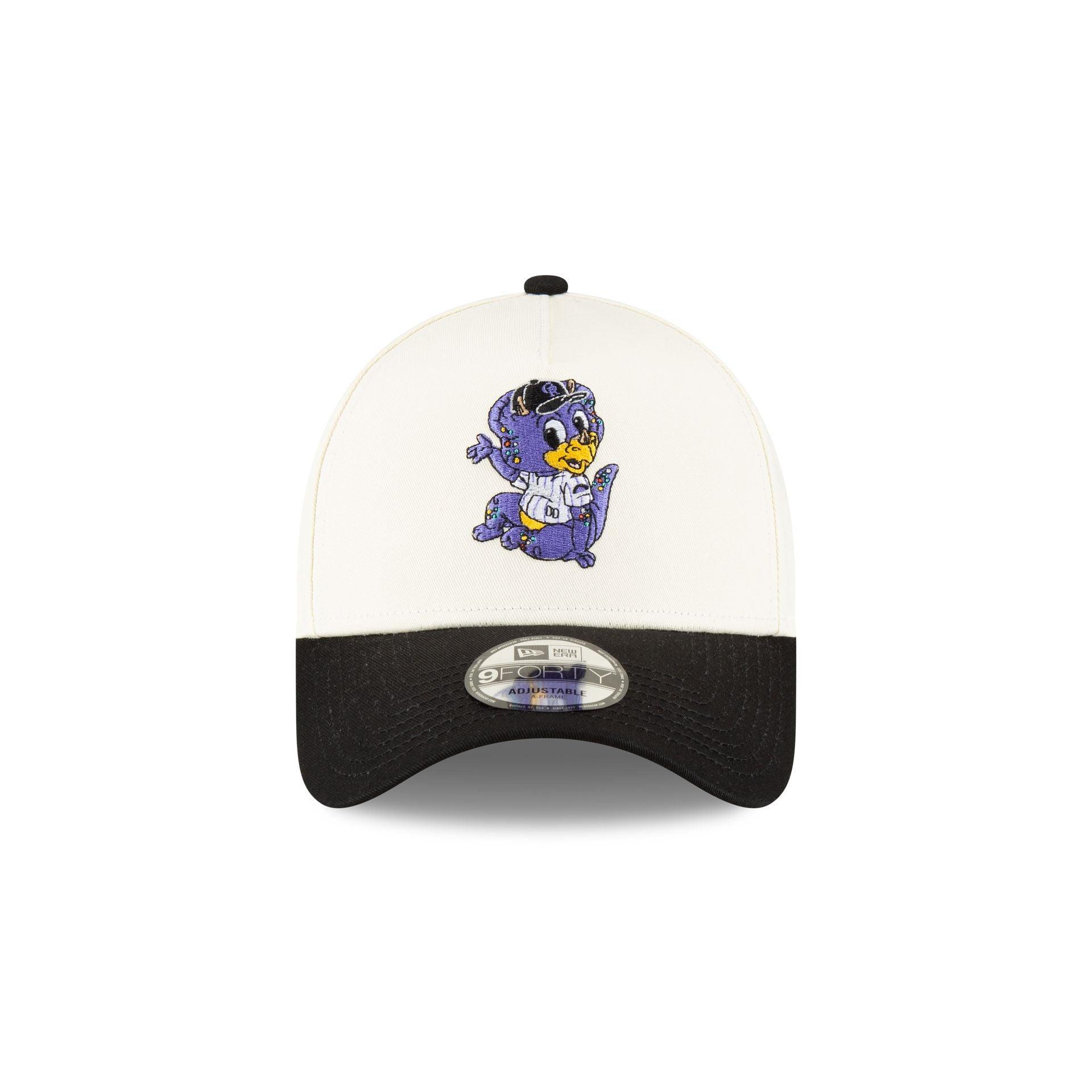 Colorado Rockies Mini Mascot 9FORTY A-Frame Snapback Hat Male Product Image