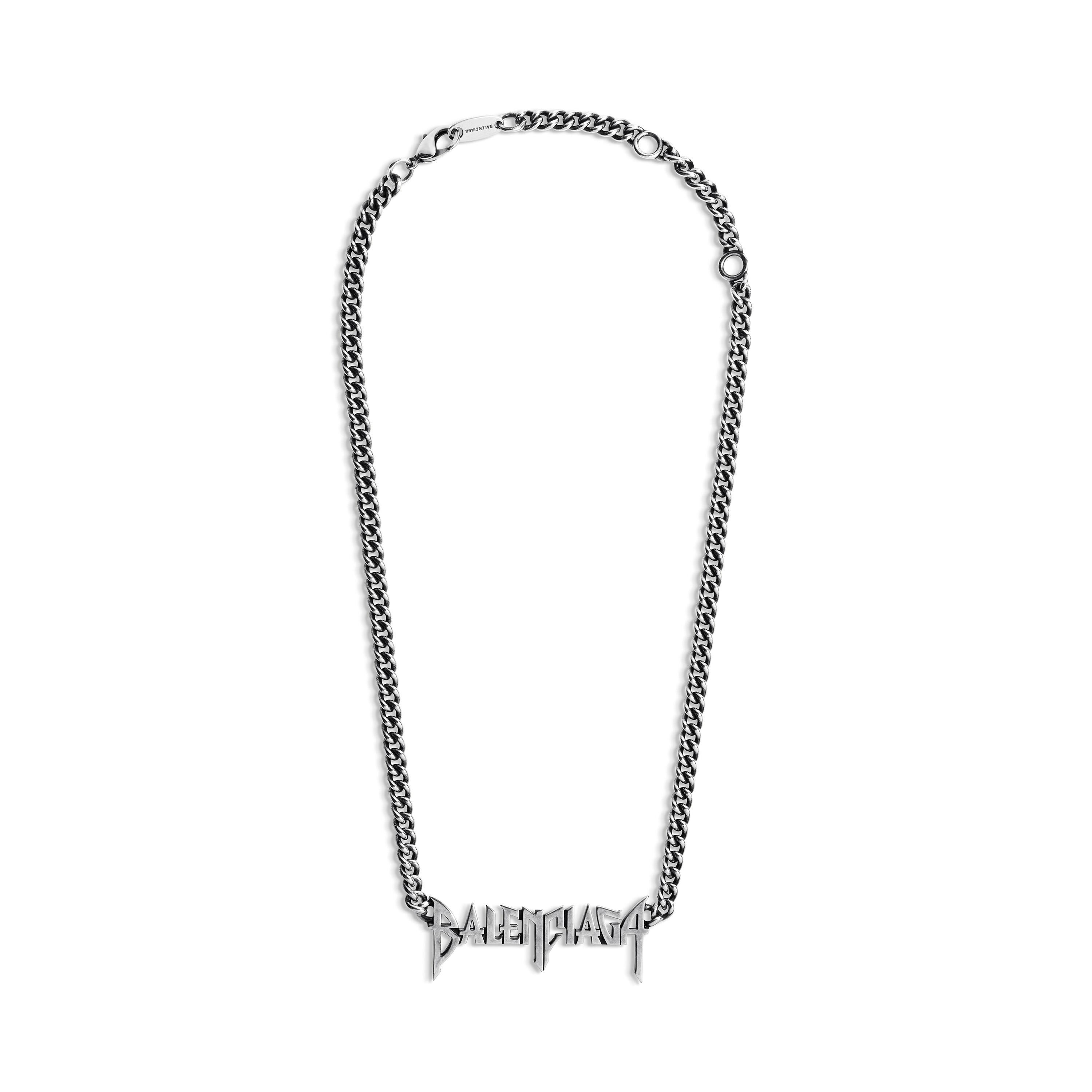 typo metal necklace  Product Image