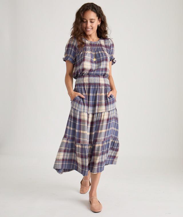 Chloe Smocked Maxi Skirt Product Image