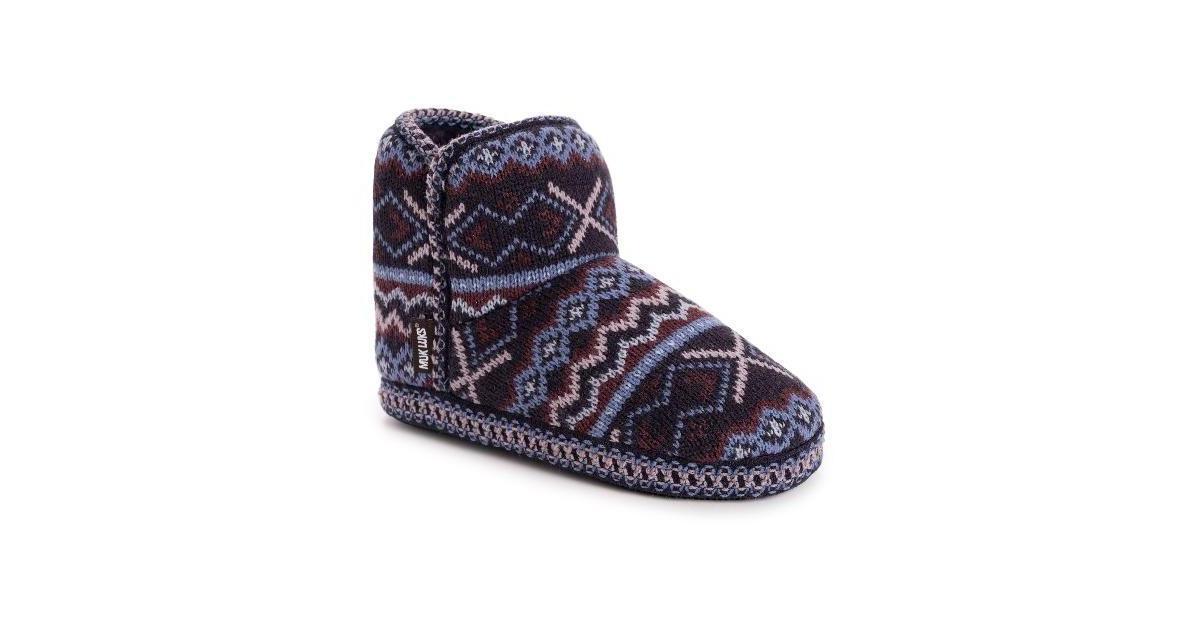 MUK LUKS Womens Leigh Slipper Boots Product Image