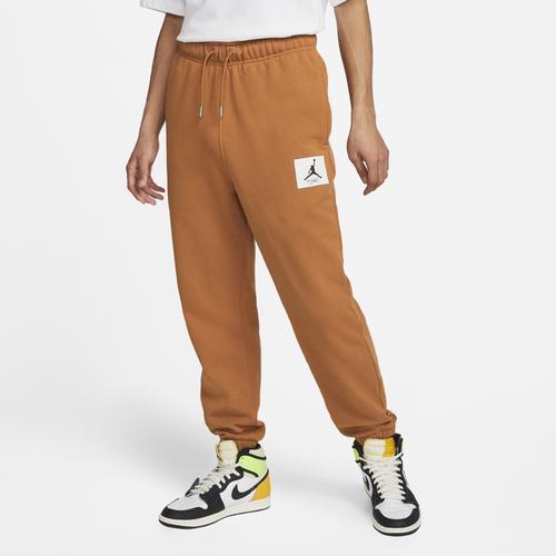 Jordan Mens Statement Fleece Pants - Brown/Black Product Image