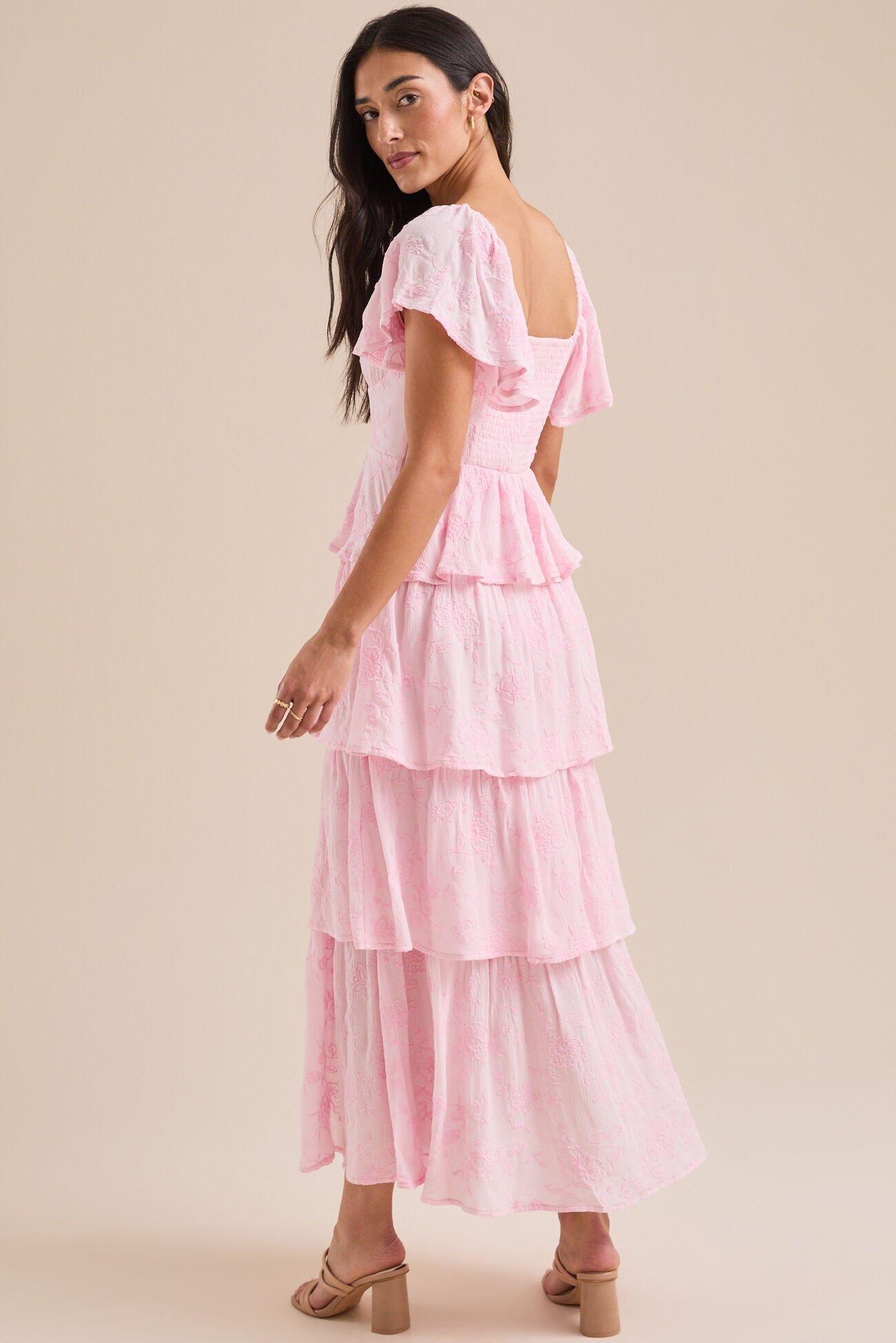 Roxanne Layered Maxi Dress Product Image