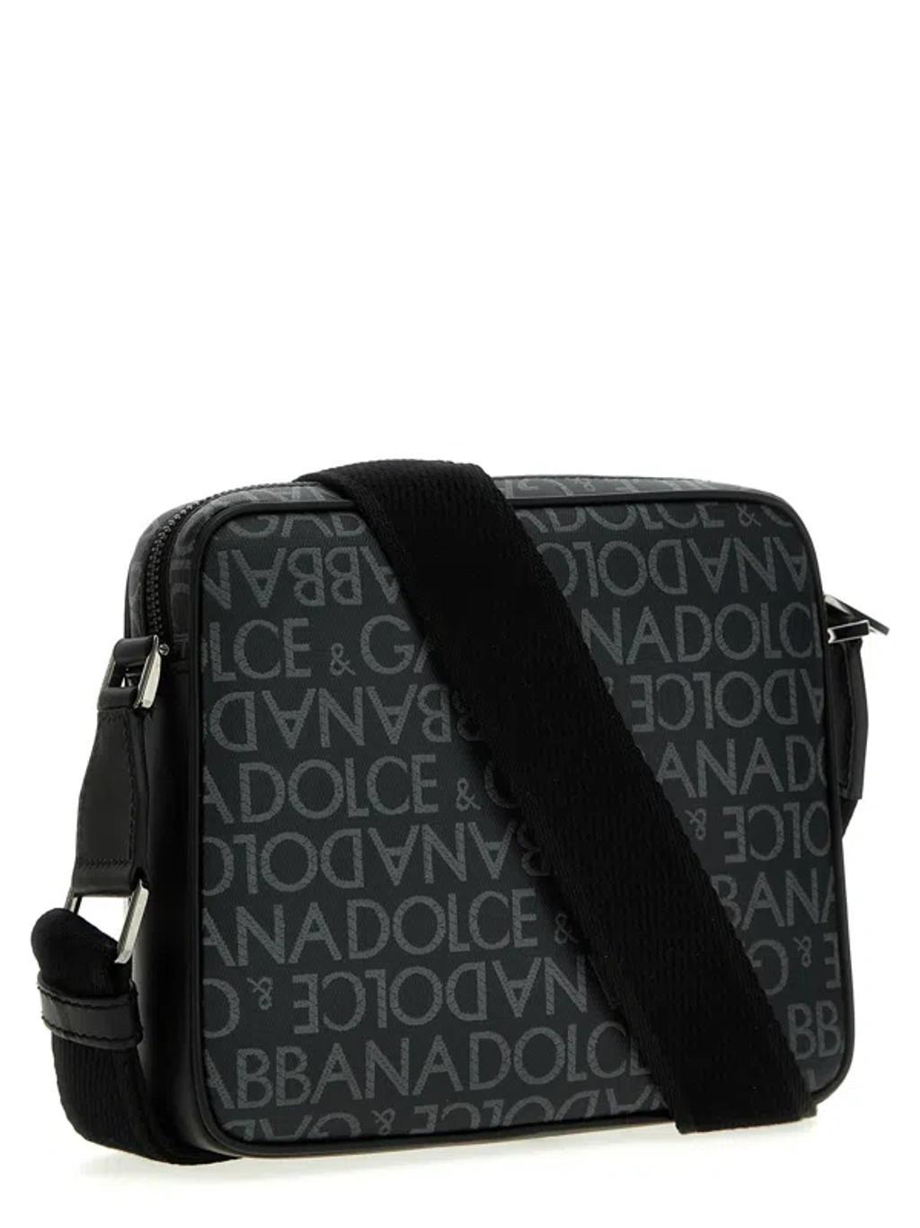 Logo Crossbody Bag In Black Product Image