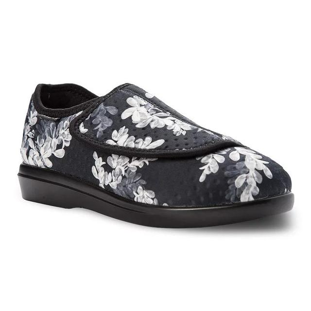 Propet Cush 'N Foot (Black Floral) Women's Shoes Product Image