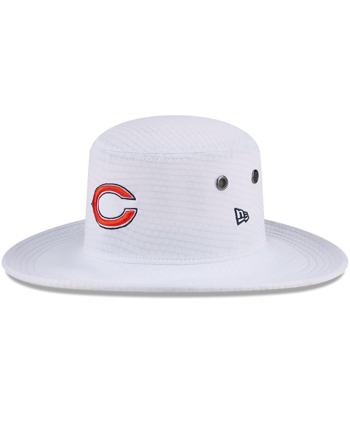 New Era Mens White Chicago Bears 2024 Nfl Training Camp Panama Bucket Hat Product Image