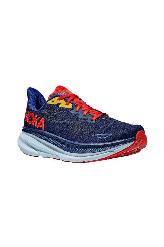 Men's Hoka Clifton 9 in Bellwether Blue/Dazzling Blue Male Product Image