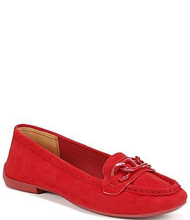 Franco Sarto Farah Suede Chain Loafers Product Image